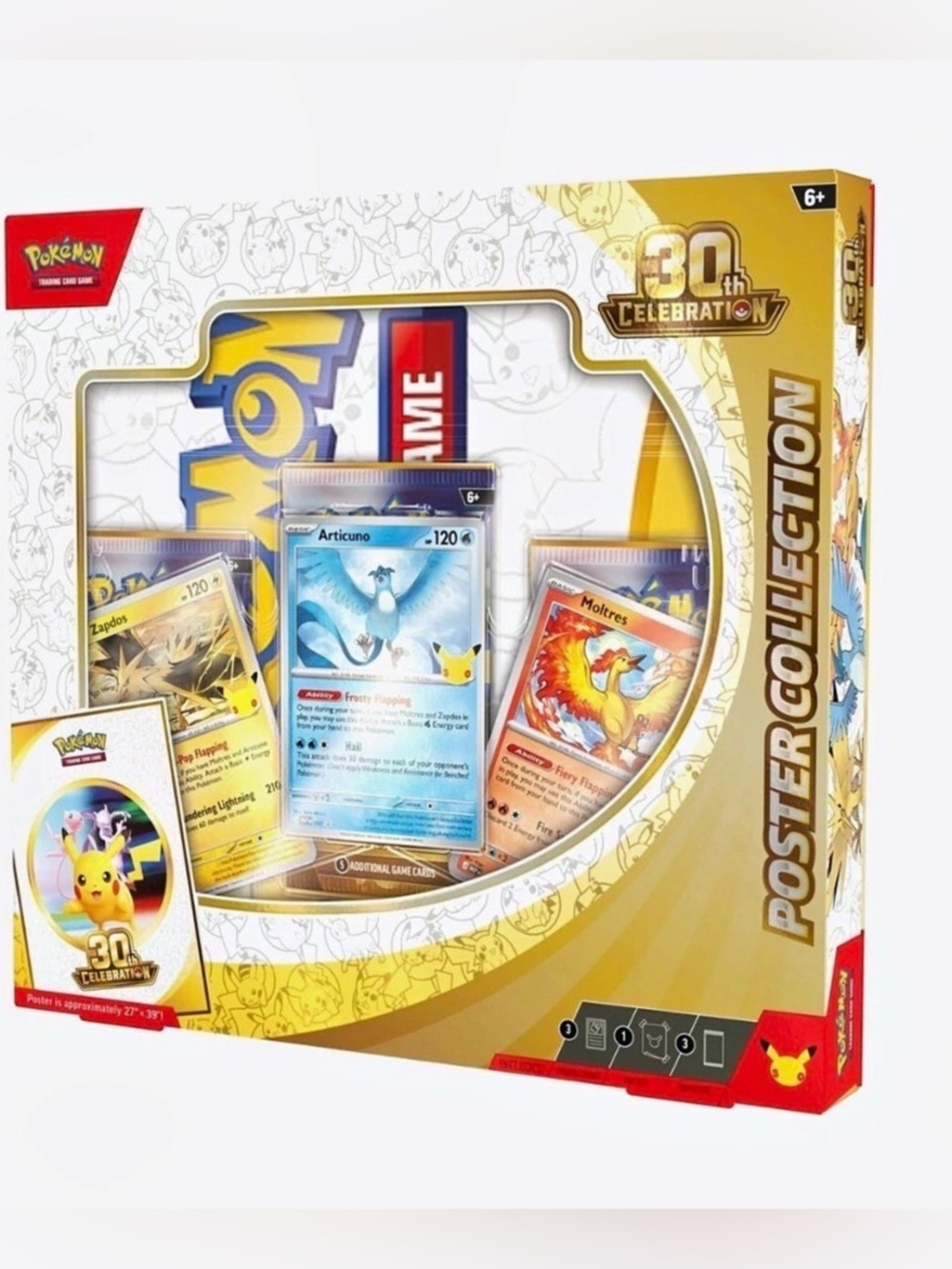 Pokémon TCG: 30th Celebration Poster Collection Limited Edition NEW & SEALED✨